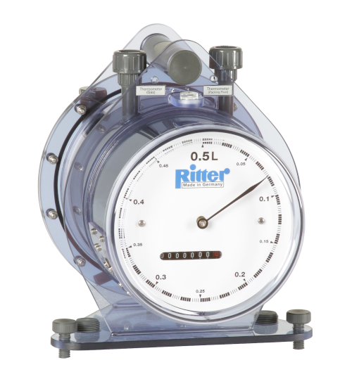 Compteur gaz à tambour